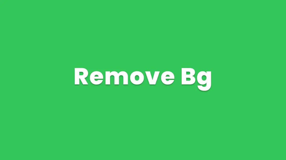 Green screen remover on TwitterShots