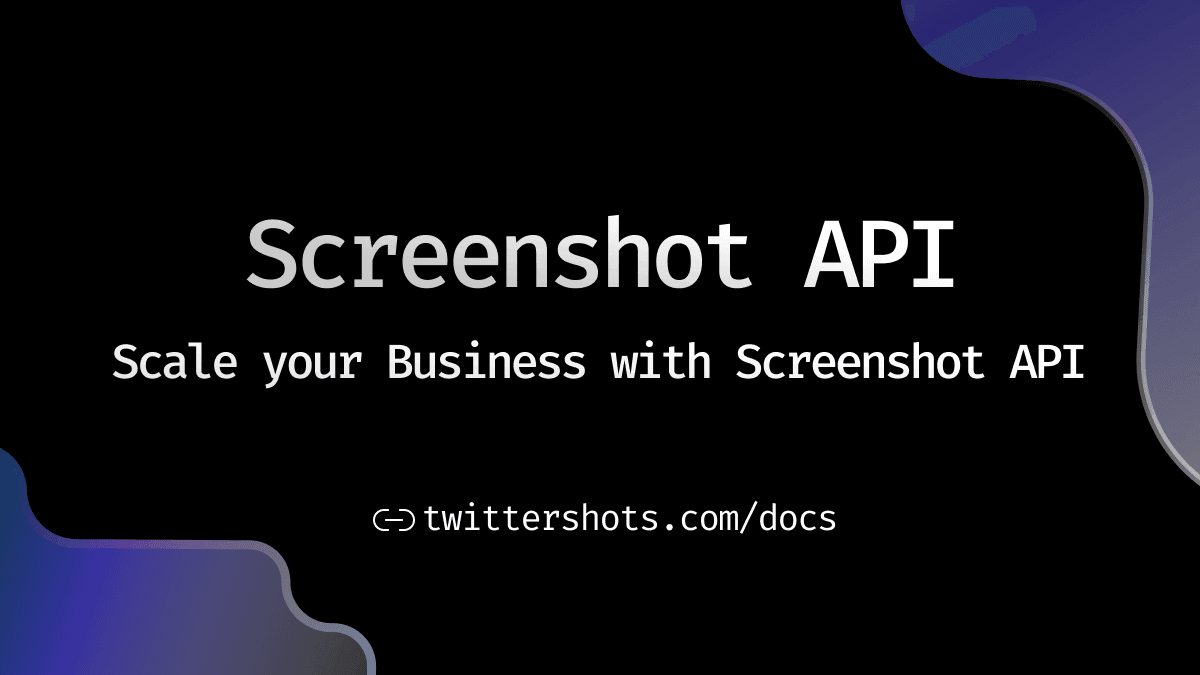 Screenshot API