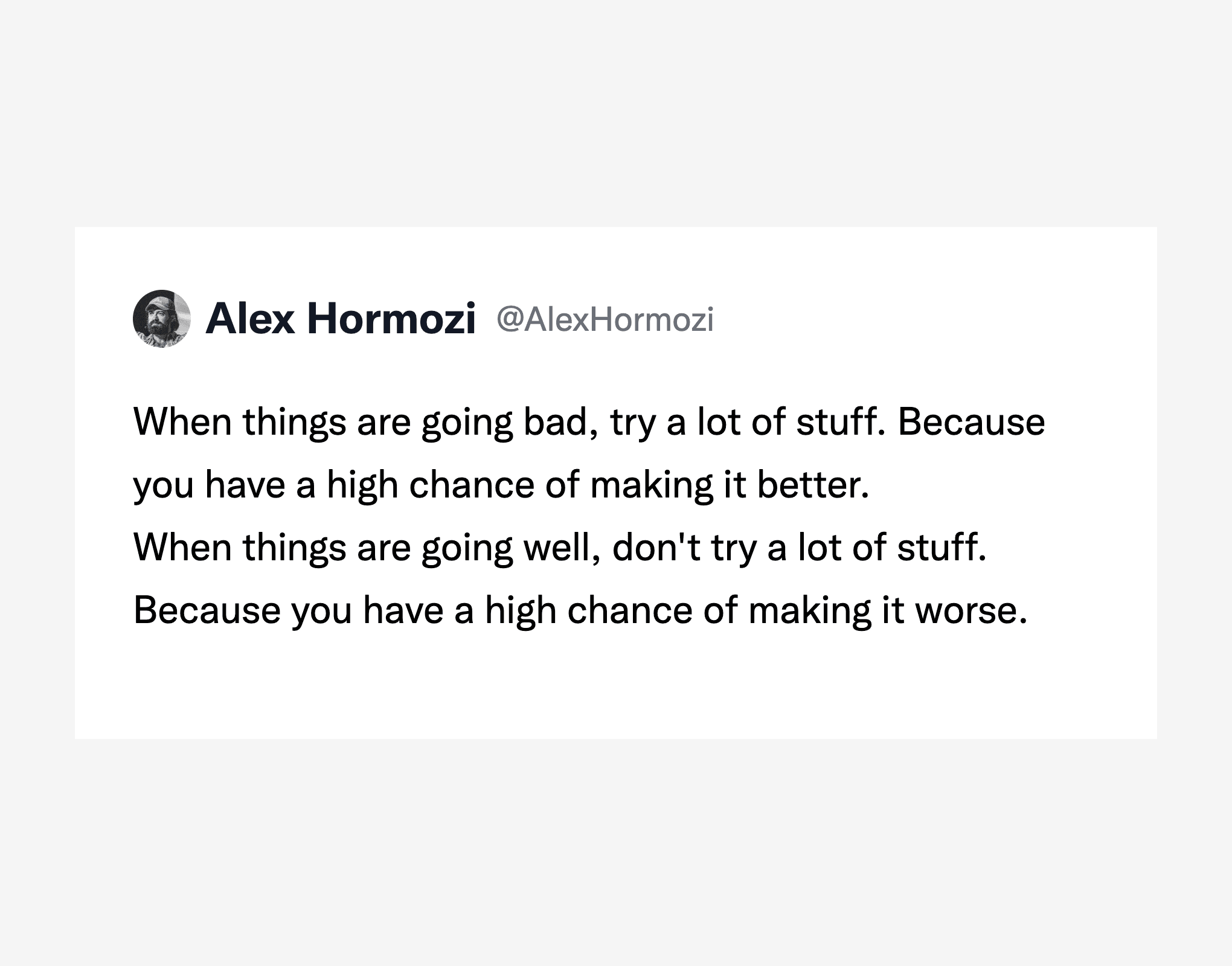 Minimal Tweet to Instagram Post