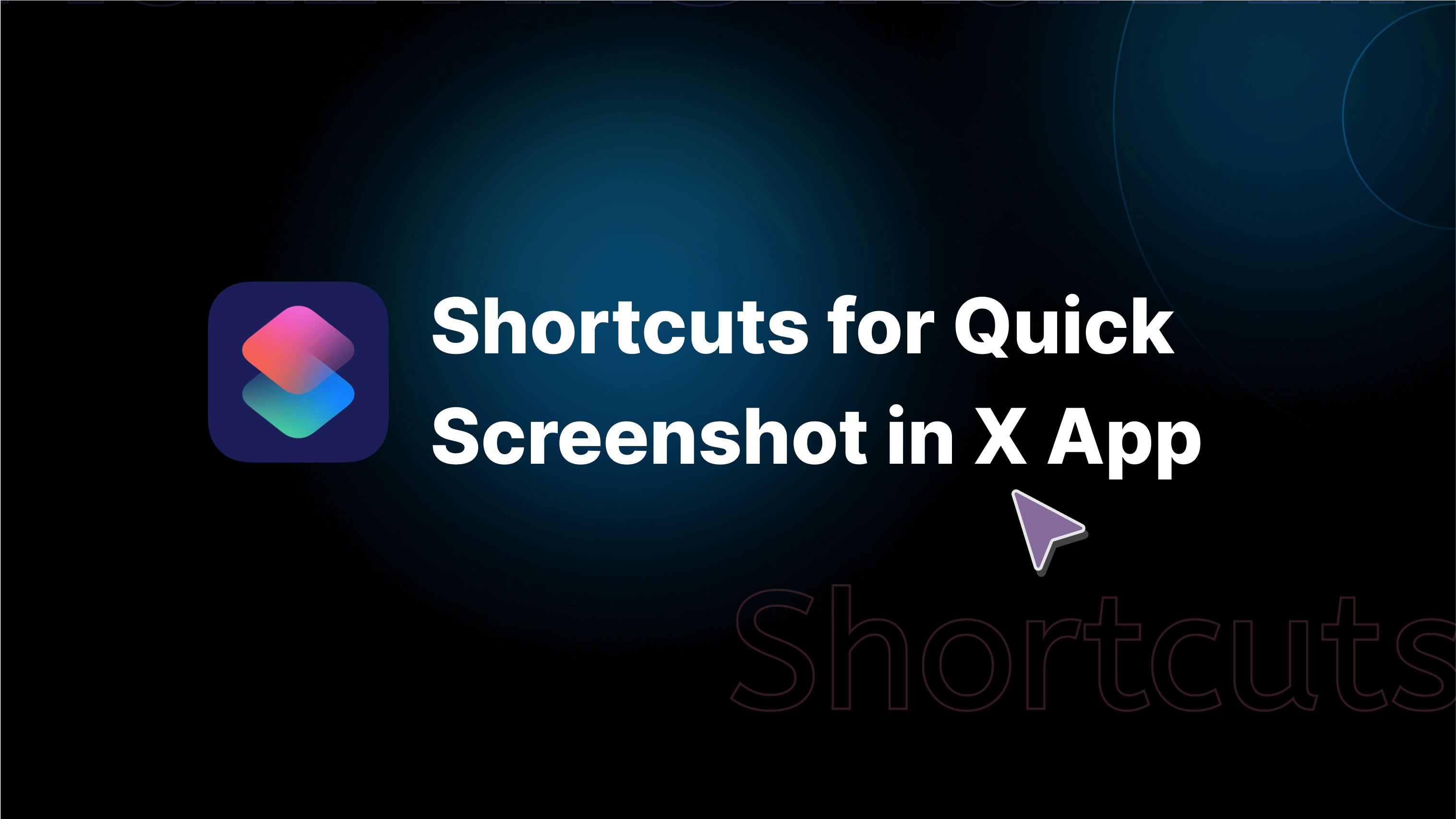 Twitter screenshot shortcuts