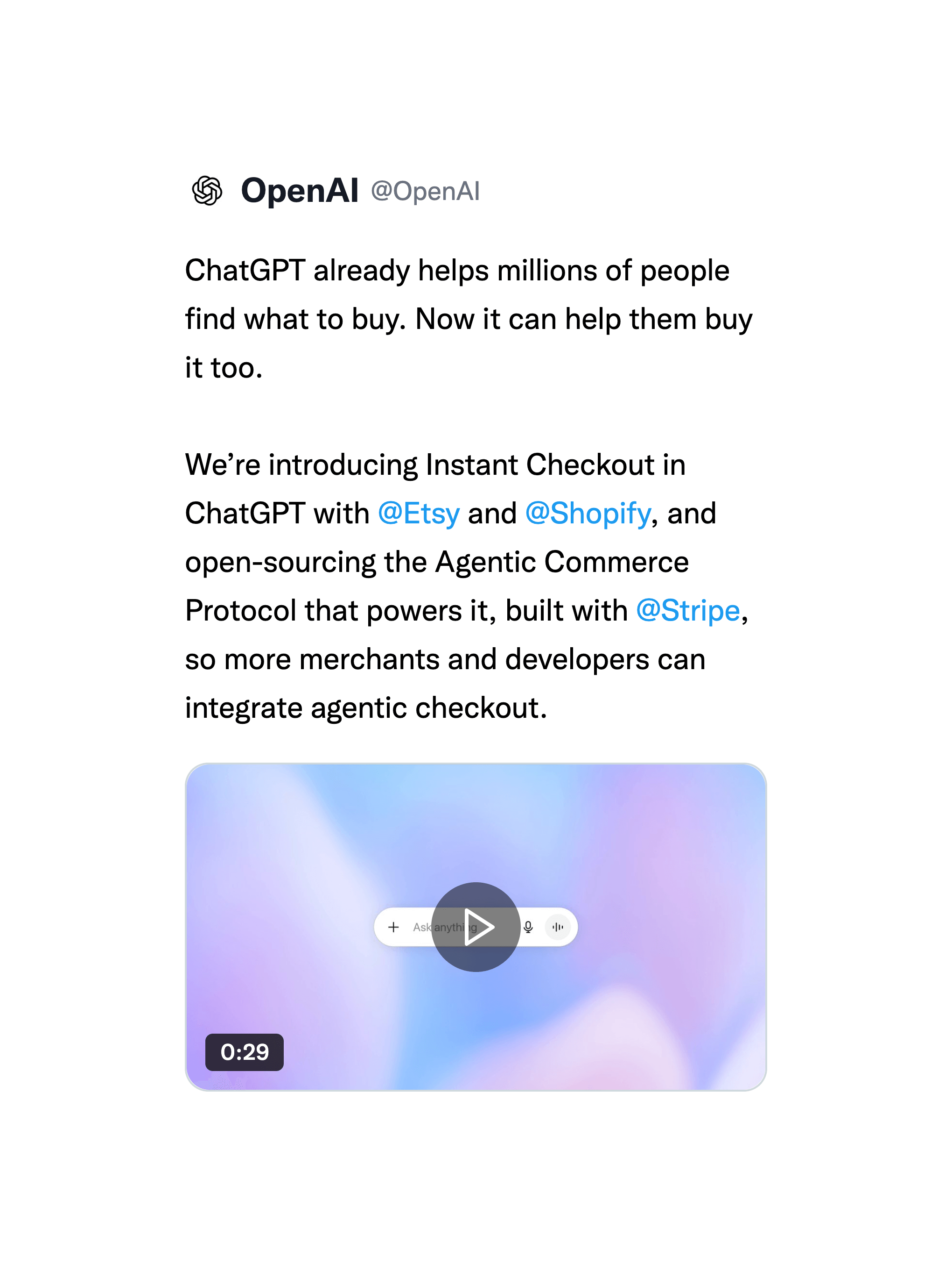 Tweet to Instagram Gradient