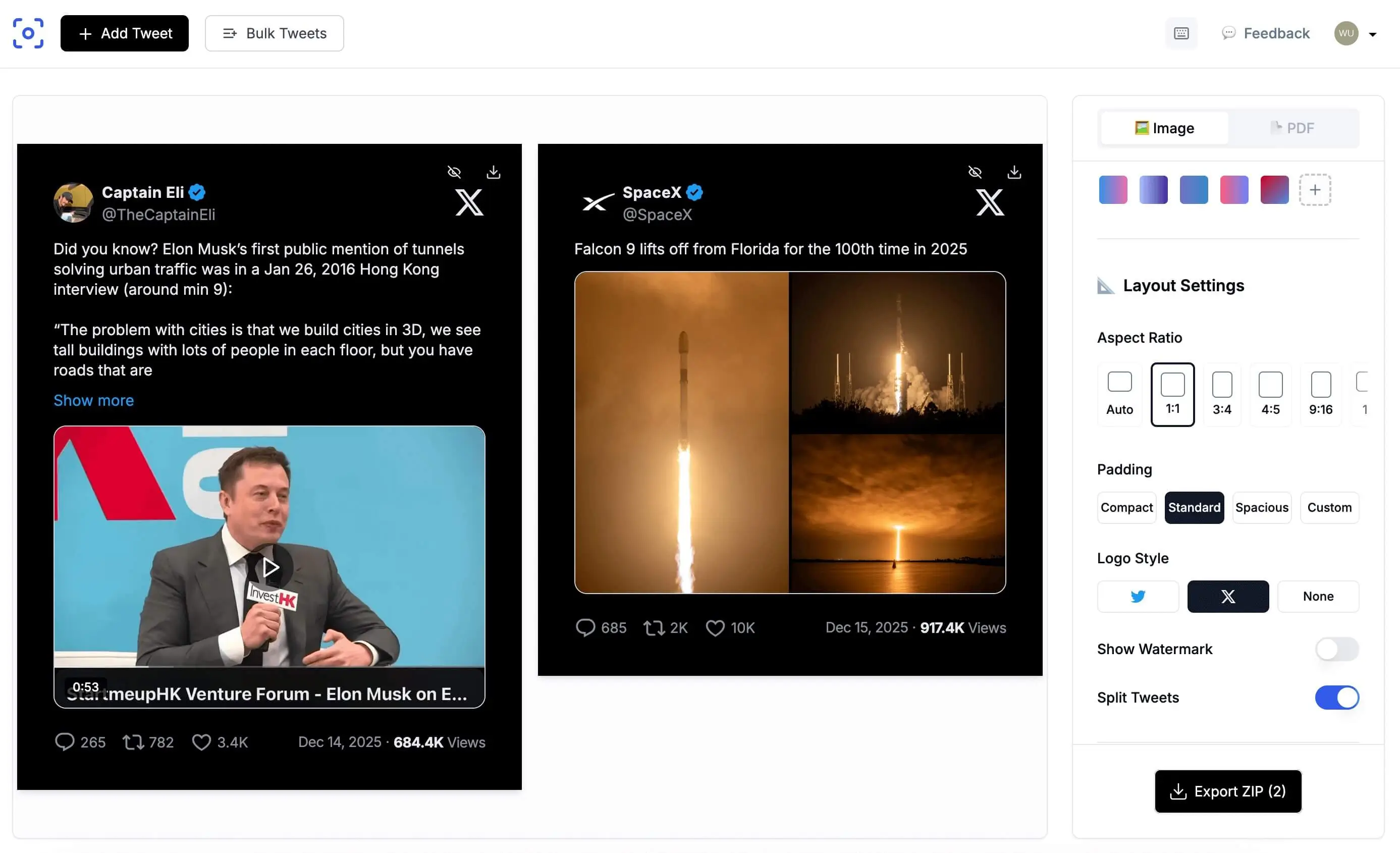 Twitter screenshot download - HD tweet capture preview