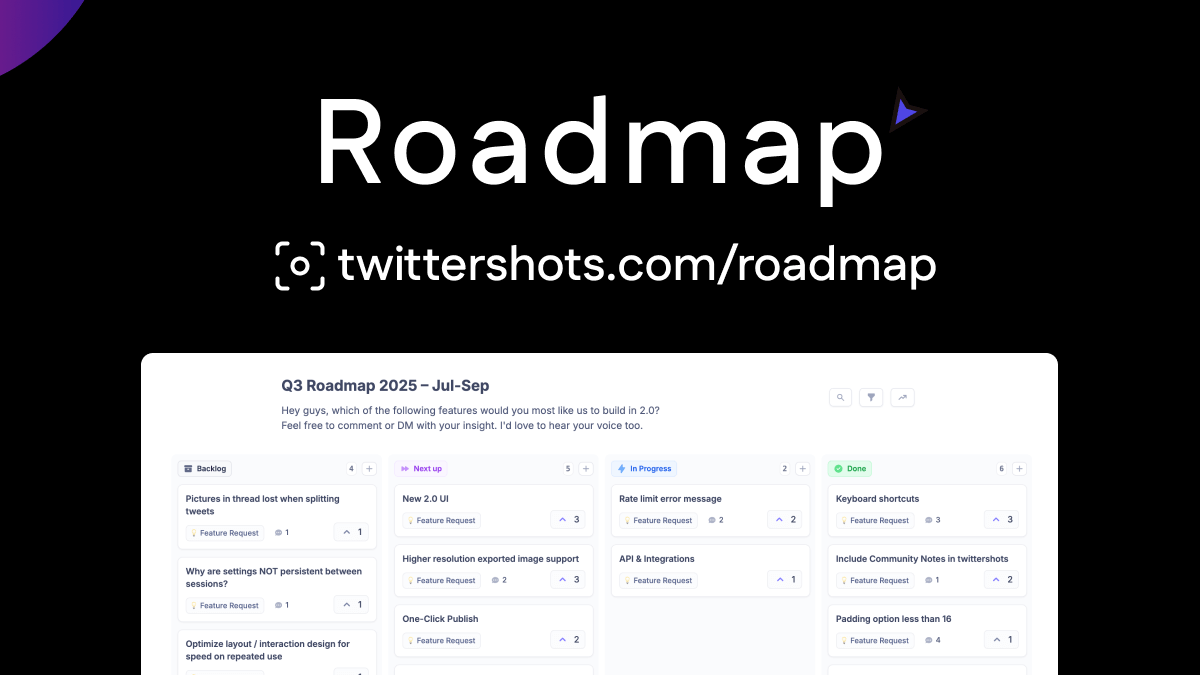 twittershots the best tool for creating beautiful, professional tweet screenshots