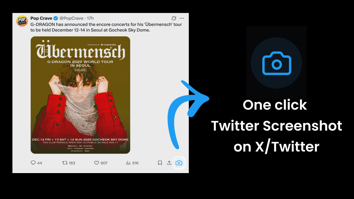 TwitterShots Chrome Extension